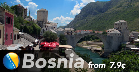Cheap Calls to Bosnia-Herzegovina